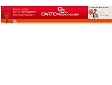 Tablet Screenshot of cartondemenagement.com